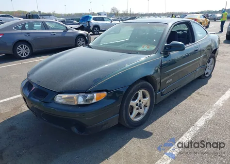 1998 Pontiac Grand Prix Gt from USA, damaged, VIN 1G2WP1211WF217925